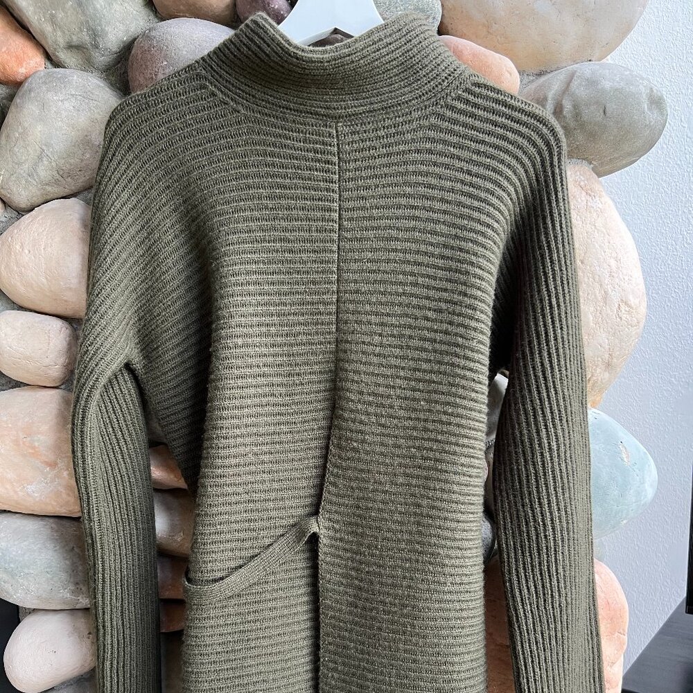 Vince Tie-Front Wool and Cashmere Sweater
